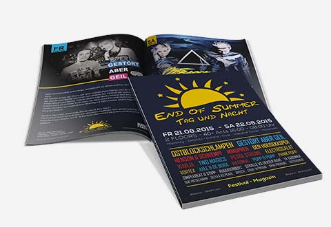 Event-Marketing | Magazin DIN A4 - End of Summer 2015