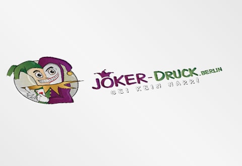 Logo für die Onlinedruckerei Joker-Druck.berlin