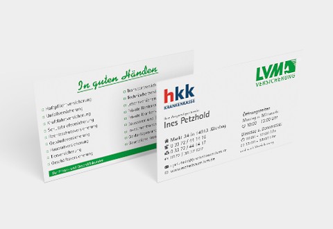 LVM Versicherung - Visitenkarte