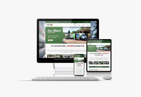 Webdesign in Wordpress - Kreissler17.de Getränkegroßhandel