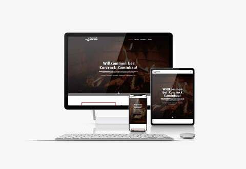 Responsive Webdesign - Für die Firma Kurzrock Kaminbau