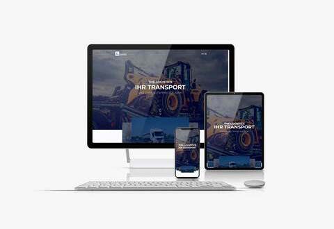 Responsive Webdesign - Firmenwebseite für The-Logistics