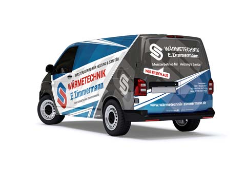 Folierung - Car Wrapping E. Zimmermerann T6